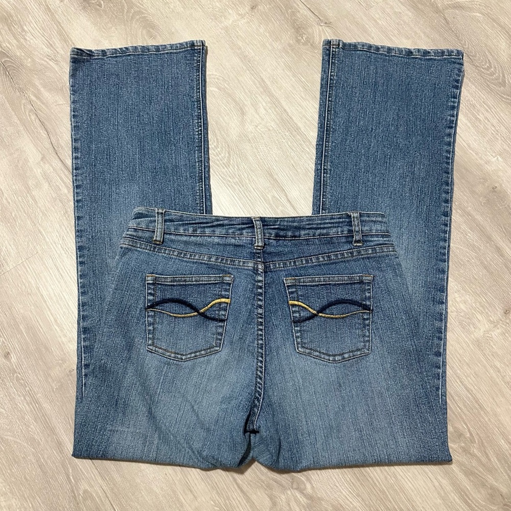 Vintage BUM Equipment Bootcut Jeans Size 6 Y2K 90s Denim